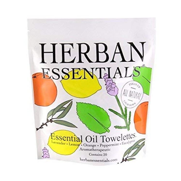 Herban Essentials Oil Towelettes 