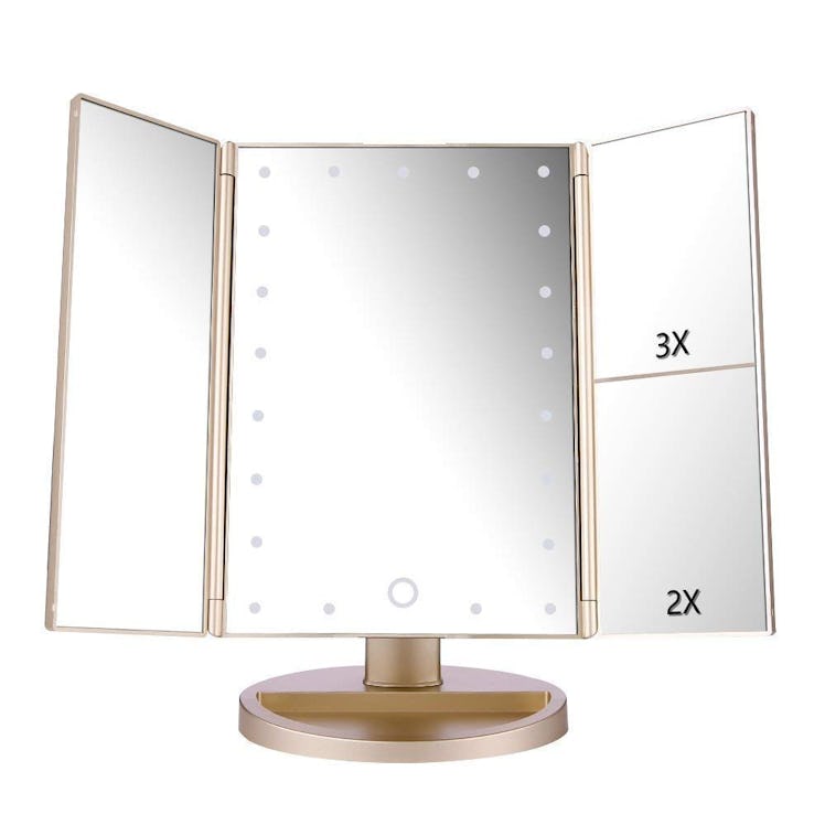 DeWEISN Lighted Makeup Mirror