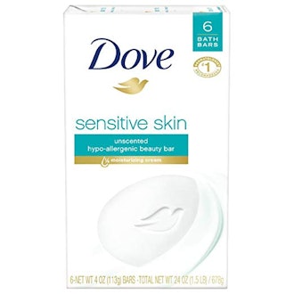 Dove Beauty Bar For Sensitive Skin (6 Pack)