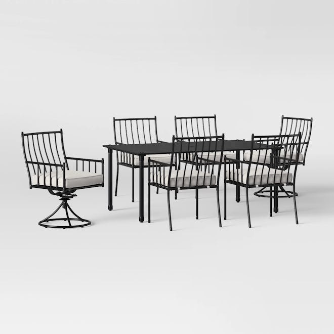 Threshold™ - Fernhill 7pc Mix & Match Patio Dining Set - White