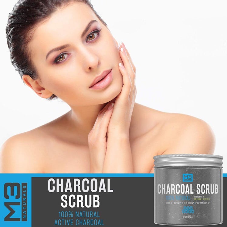 M3 Naturals Activated Charcoal Scrub