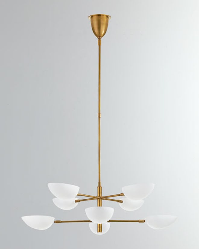 AERIN Graphic Large Two-Tier Chandelier