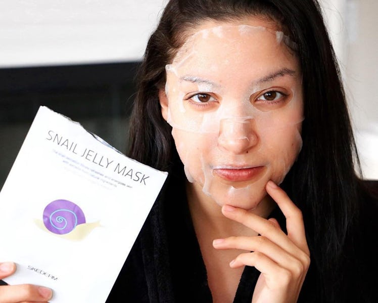 SKEDERM Snail Jelly Face Mask