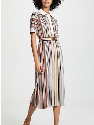 Striped Polo Dress