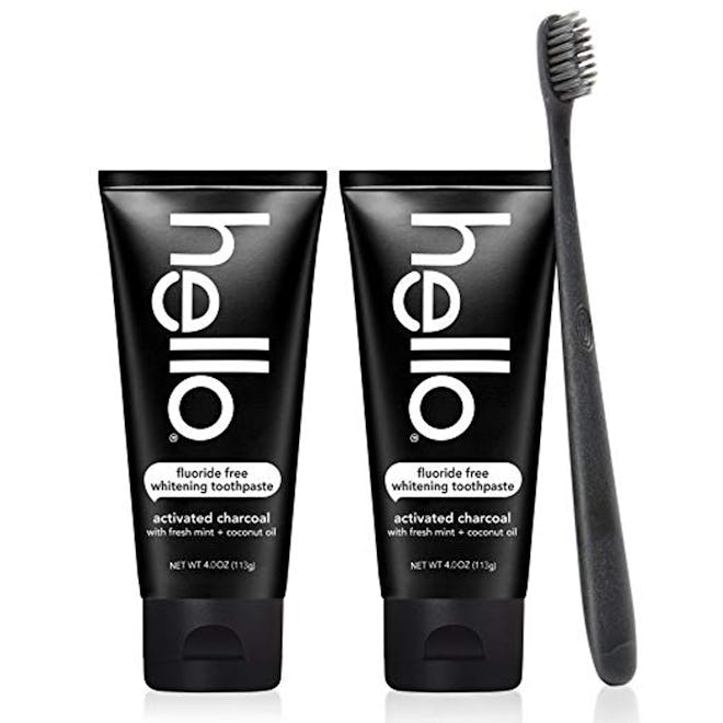 Hello Oral Care Charcoal Toothpaste (2 Pack)