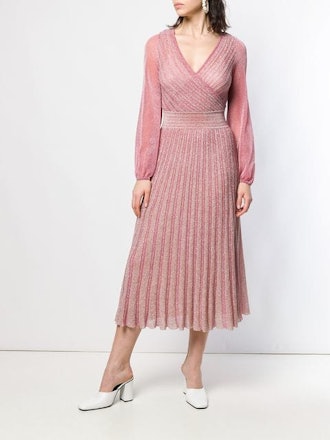 Glitter Knitted Midi Dress