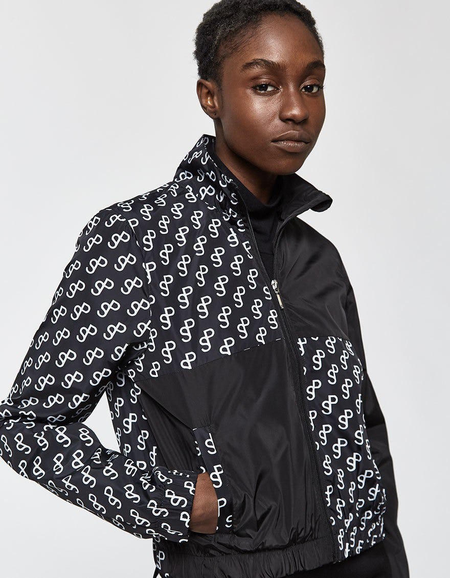 saks potts track jacket