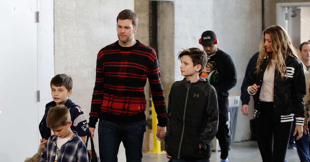 Are Tom Brady S Kids At The Super Bowl They Re Always