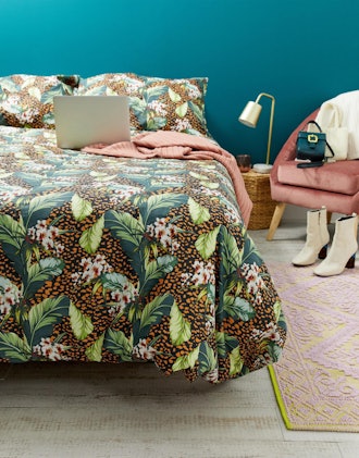 ASOS Supply Animal x Leaf Double Duvet