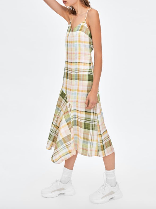 Lingerie Plaid Style Dress
