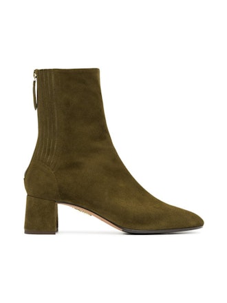 Green Saint Honore 50 Suede Leather Boots
