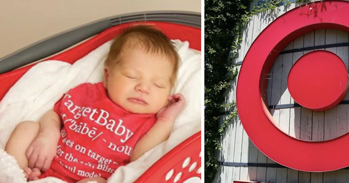 Target Baby Section Sign This Mom's Target Birth Announcement Proves Parents Aren't Joking When ...