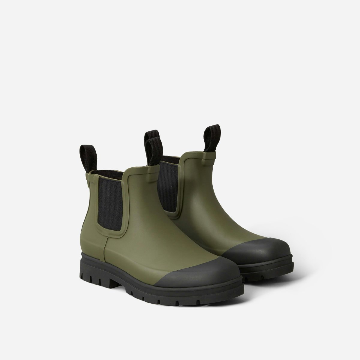 celine green rubber boots