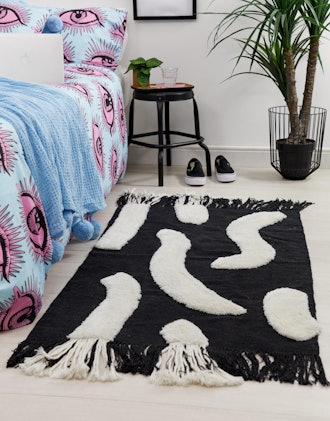 ASOS Supply Cheeky Brushed Strokes Tufted Rug