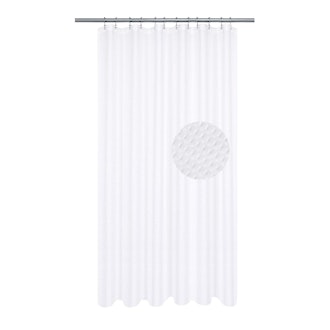 Barossa Design Pique Waffle Weave Shower Curtain
