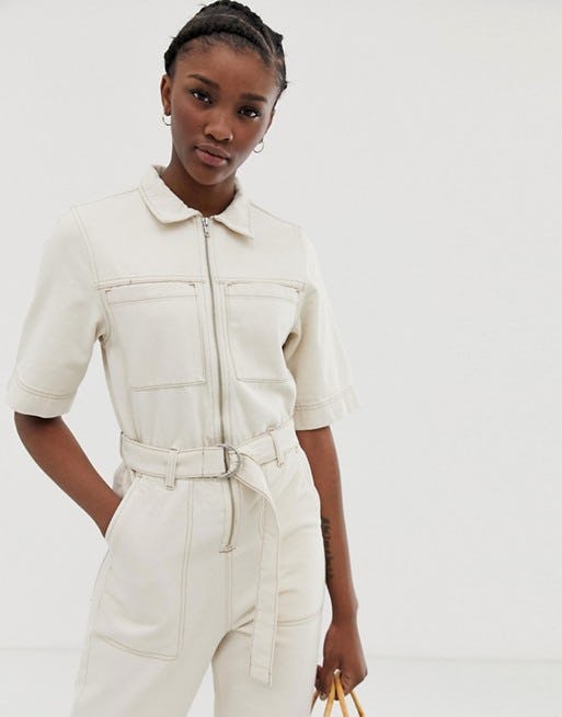 urban outfitters pink boiler suit