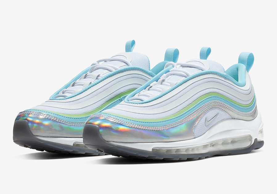 stijfheid Kosten restjes When Do The Iridescent Nike Air Max 97s Drop? You'll Be Able To Shop Their  Shine Very Soon