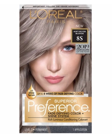 L'Oreal Paris Superior Preference Permanent Hair Color in Soft Silver Blonde