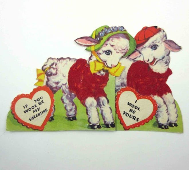 Vintage Children's Novelty Valentine Greeting Card