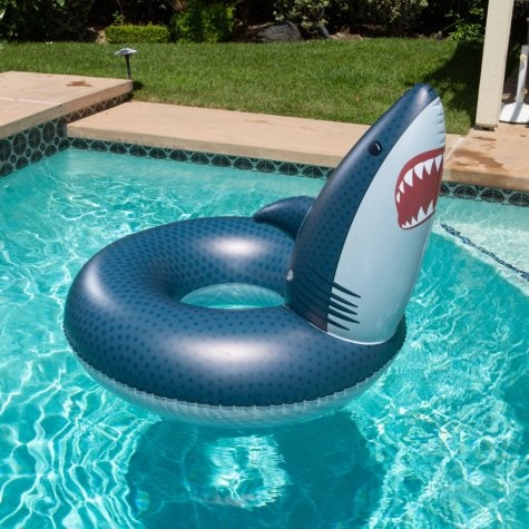 shark pool floaty