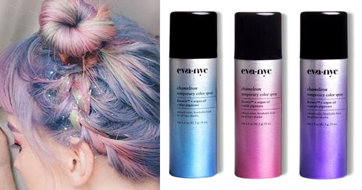 Eva Nyc S New Chameleon Color Sprays Will Easily Give You The Pastel Hair You Ve Been Wanting Eva Nyc S New Chameleon Color Sprays Will Easily Give You The Pastel Hair You Ve Been Wanting