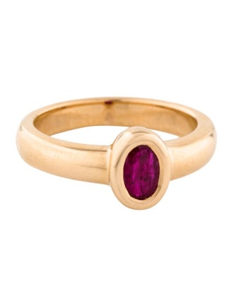 The RealReal x Ceremony 18K Anise Ruby Ring