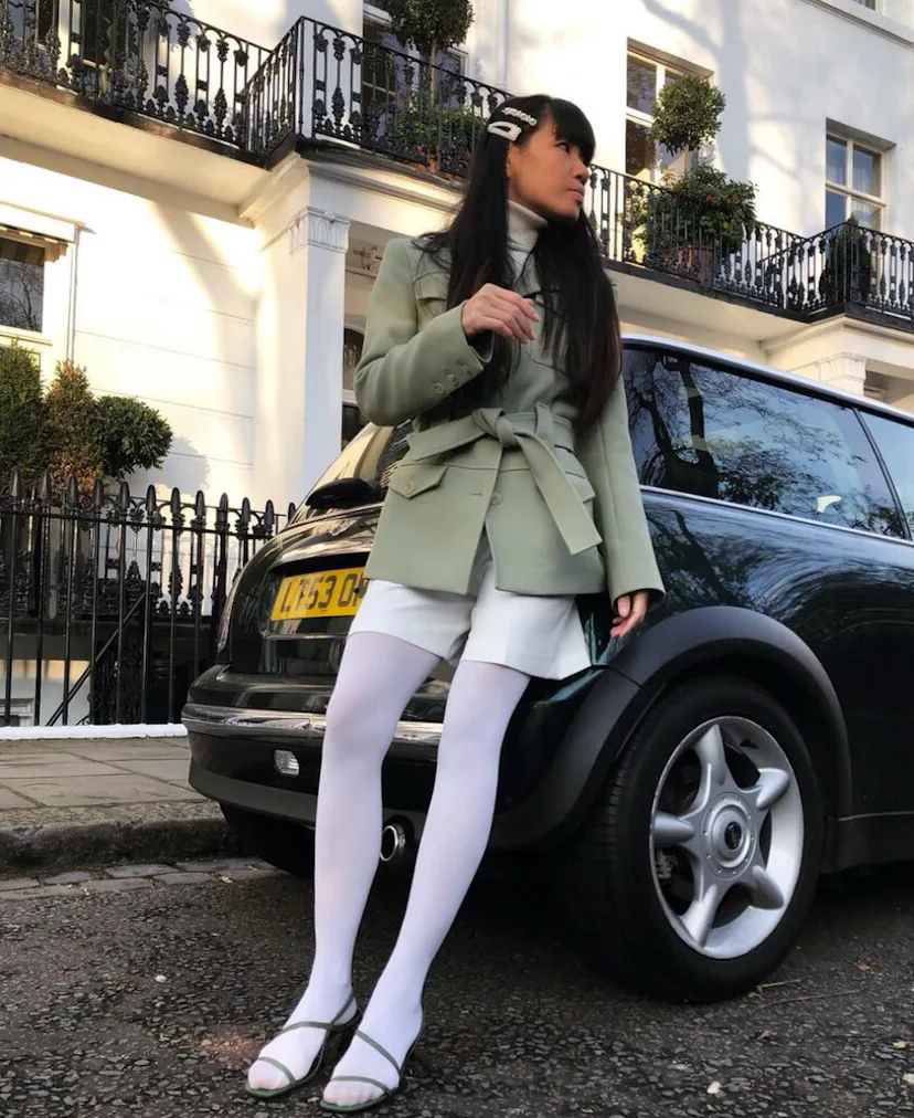 White Tights Are 2019's Hosiery Trend You Probably Never Saw Coming White Tights Are 2019's Hosiery Trend You Probably Never Saw Coming