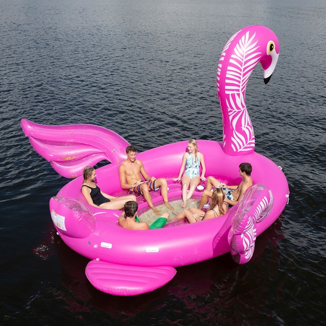 Instagram flamingo pool float