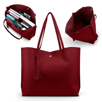 Oct17 Women Tote Bag With Tassels 
