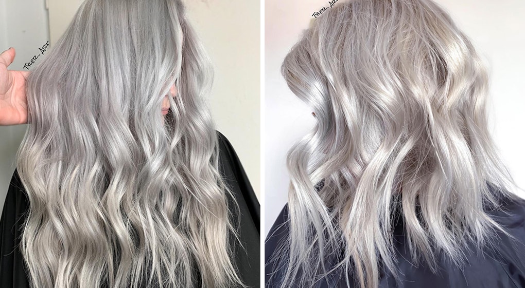 These Photos Of Silver Hair Are The Inspo You Ll Want To Take To