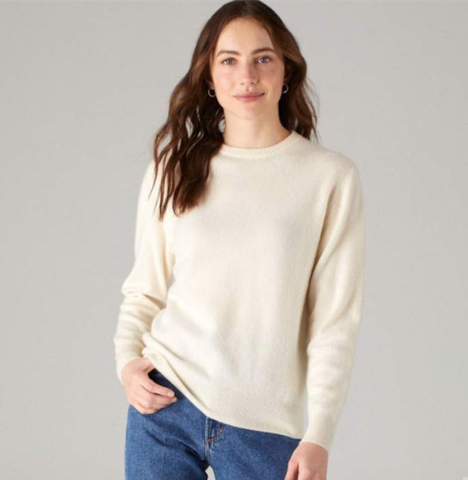 The Women's Essential $75 Sweater White