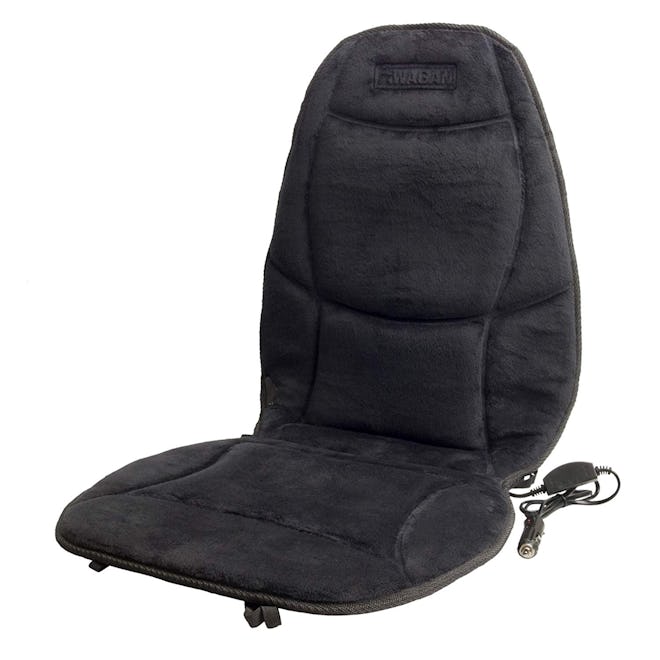 Wagan Velour 12V Heated Seat Cushion