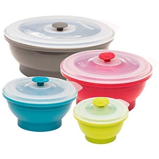 Collapse-it Silicone Food Storage Containers (Set Of 4)