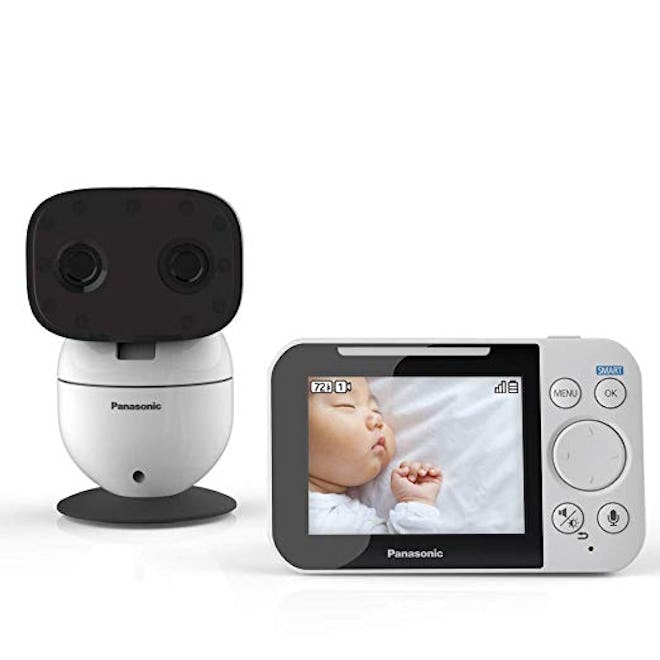 Panasonic Video Baby Monitor with Remote Pan/Tilt/Zoom, Wide-Angle Lens, Extra Long Audio/Video Rang...