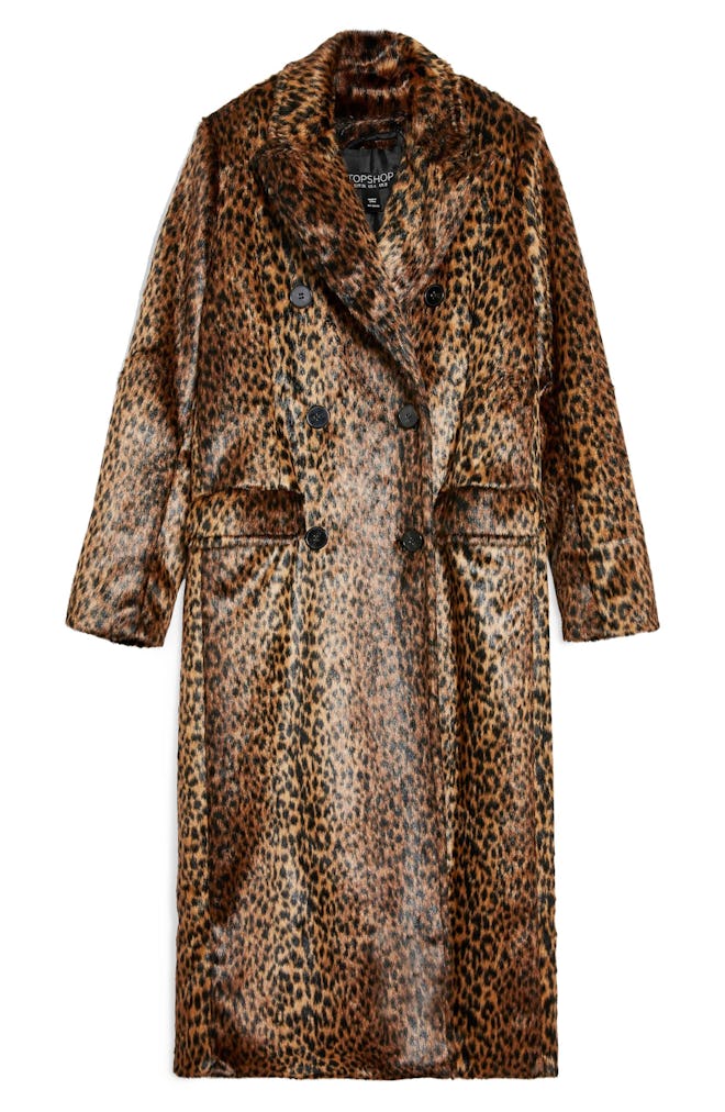 Toni Long Leopard Coat