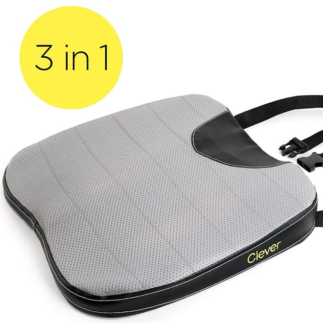 Clever Yellow Car Seat Cushion with Strap