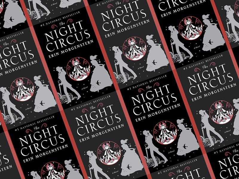 Black covers of "The Night Circus" book