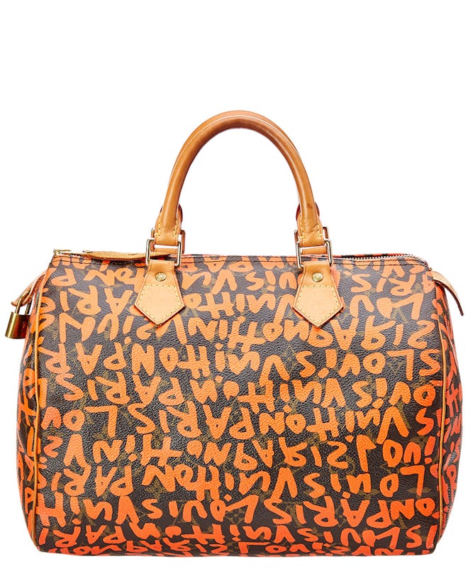 Louis Vuitton Limited Edition Stephen Sprouse Orange Graffiti Monogram Canvas Speedy 30