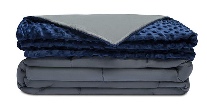 Quility Weighted Blanket & Removable Cover, 60 by 80 inches, 15 pounds