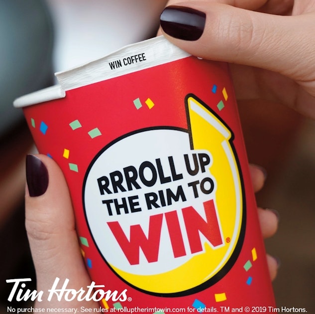 Tim Hortons' "Roll Up The Rim To Win" Contest Is Back & You Could Win A Car