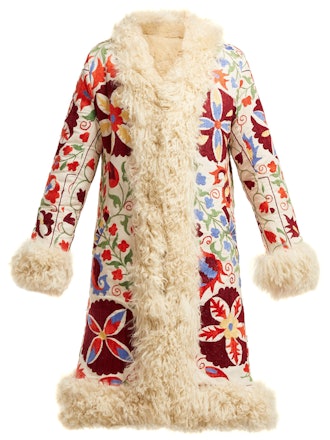 Suzani Embroidered Coat