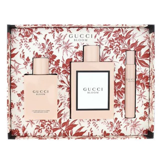 Gucci Bloom Perfume 3 Pc Gift Set 