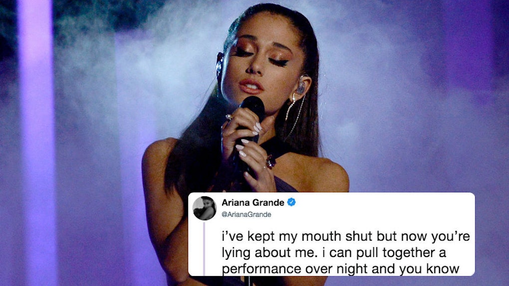 Why Did Ariana Grande Drop Out Of Her Grammys Performance