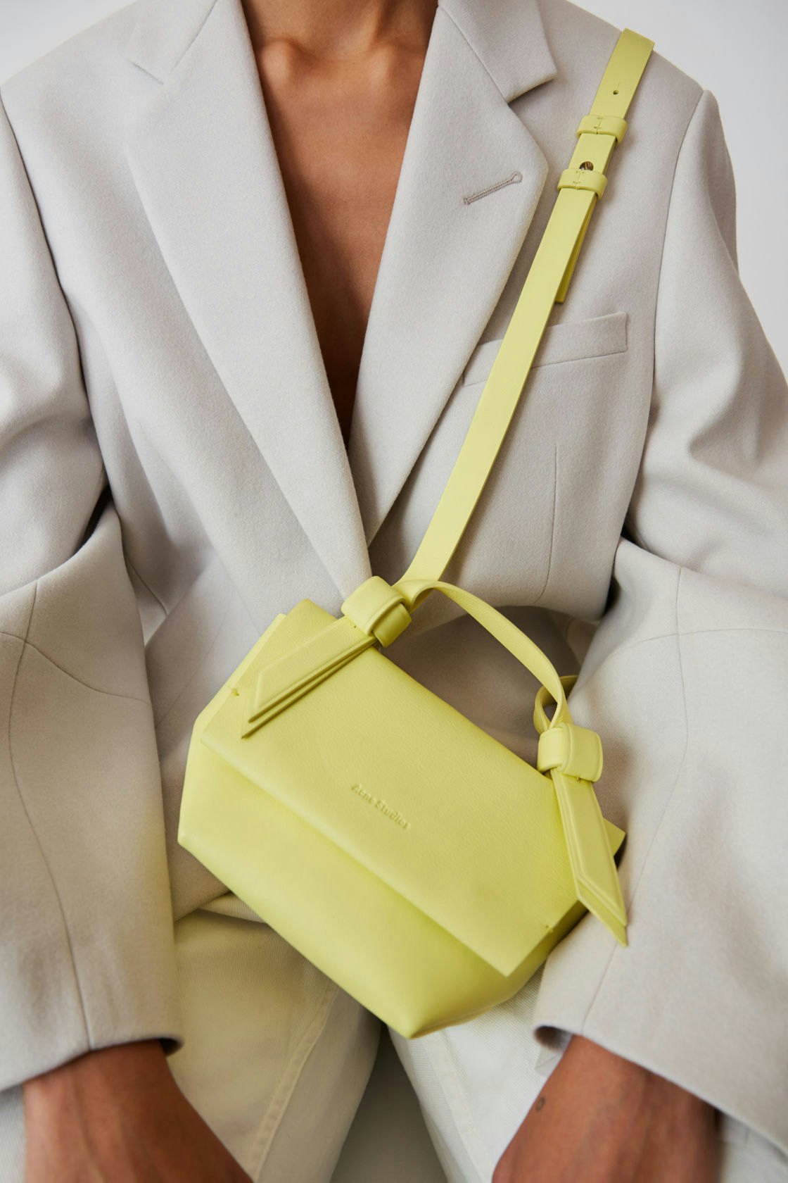 Acne Studios Musubi Bag Is Getting An Update Featuring One Of Spring s Biggest Color Trends