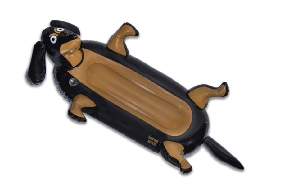 This Dachshund Pool Float Is So Massive & So Cute, It'll Instantly Cure ...