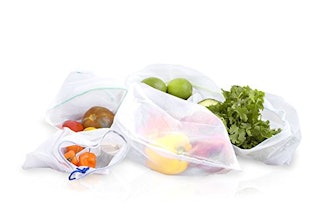 Natural Home Reusable Produce Bags (5 Pack)