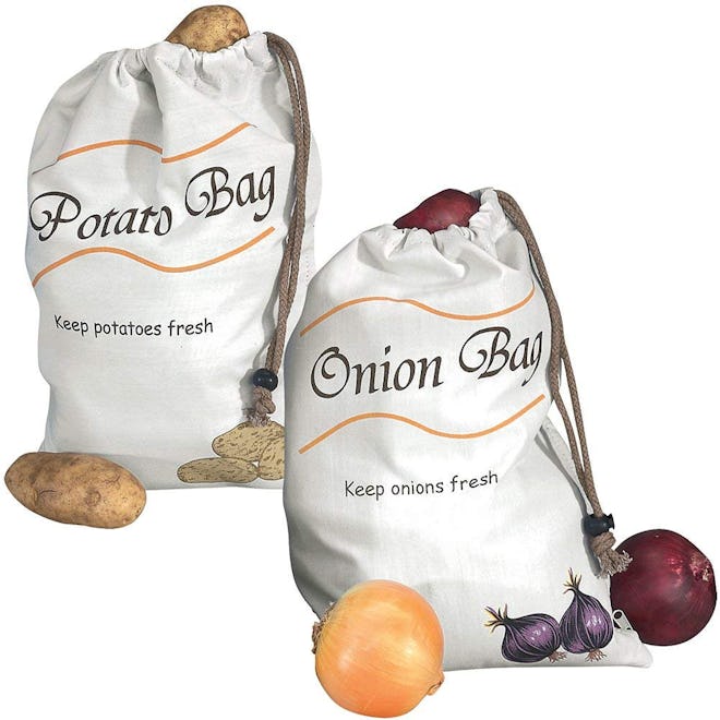 Miles Kimball Potato & Onion Vegetable Storage Bags