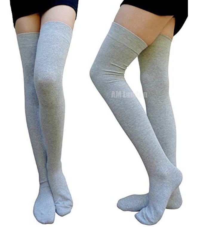 AM Landen Cotton Thigh-High Socks