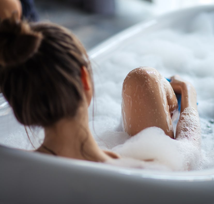 Woman learning how to prepare for anal sex