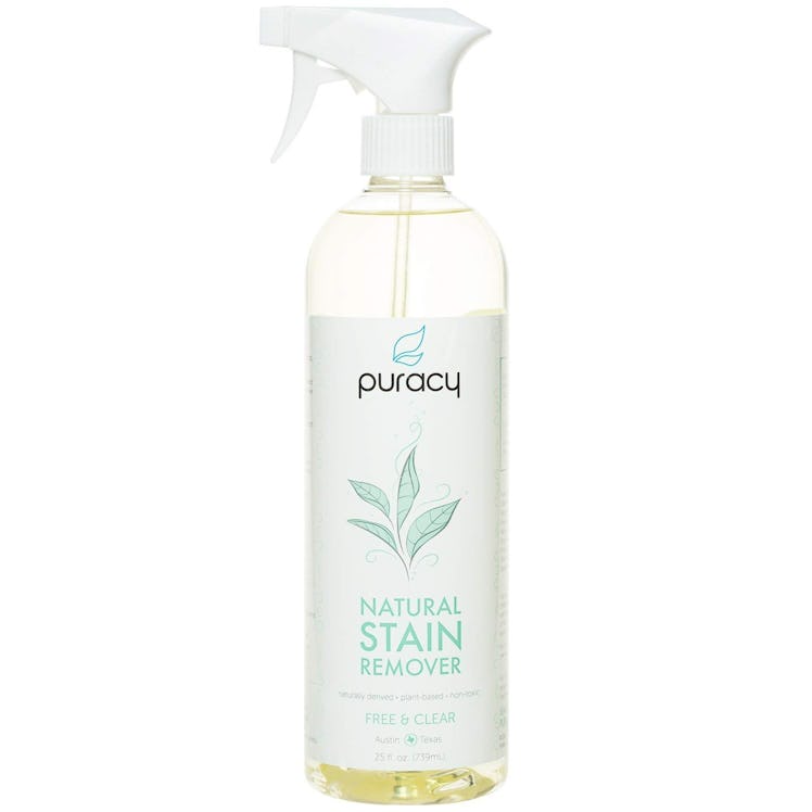 Puracy Natural Laundry Stain Remover, Free & Clear, 25 Ounces